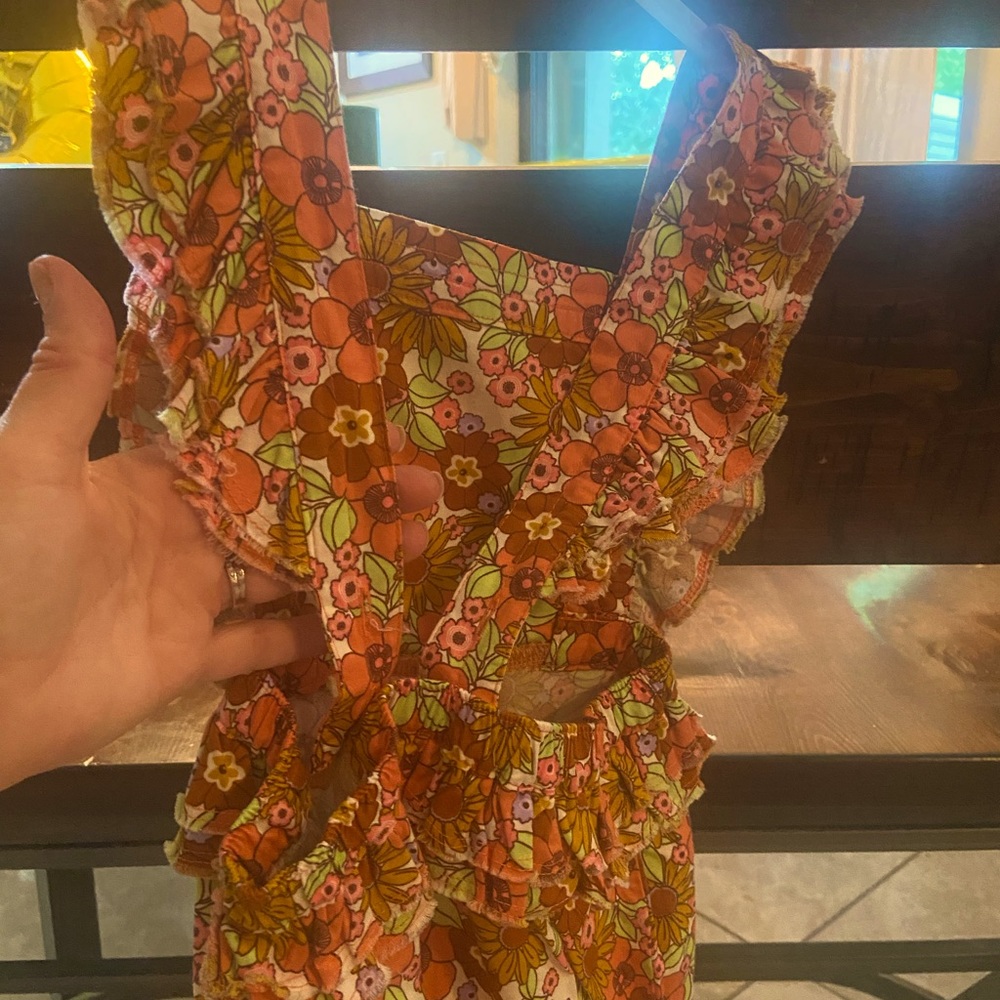 Toddler boho romper